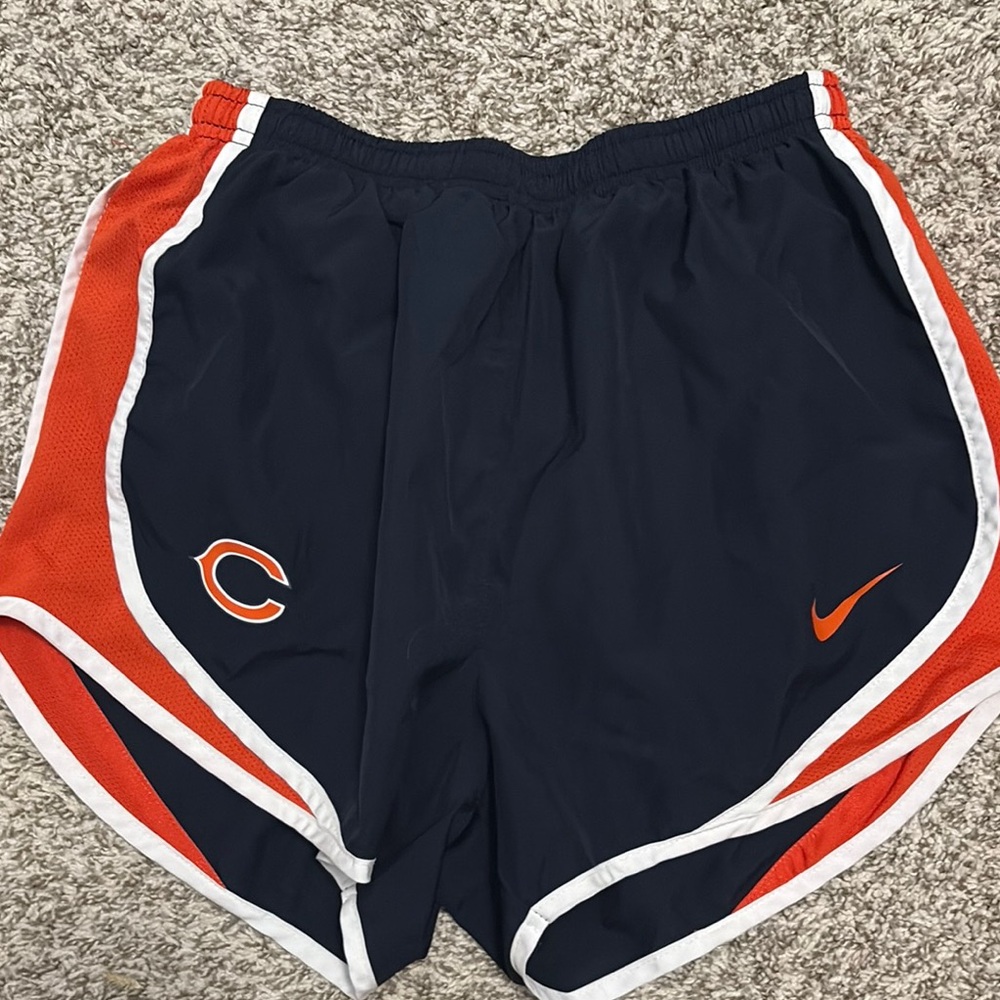 Nike Dri-FIT Black and Orange Shorts